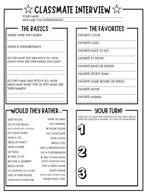 Classmate Interview Examples 的图像结果