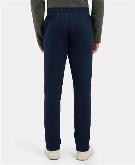 Buy Super Combed Cotton Rich Fleece Trackpants with StayWarm Technology ...
