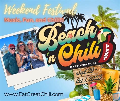 2023 Beach N Chili Fest , Burroughs Chapin Pavilion Place, Myrtle Beach ...