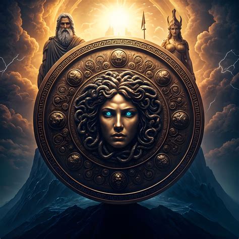 The Aegis Shield - Greek Mythology - The Aegis Shield - Gree...