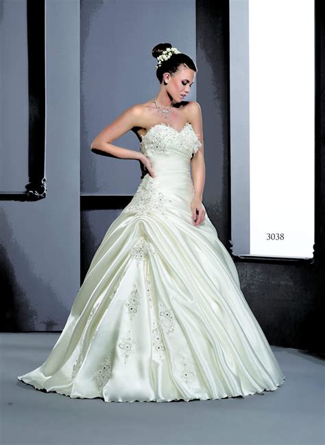 Satin Dresses Wedding Dresses at Florence Adams blog