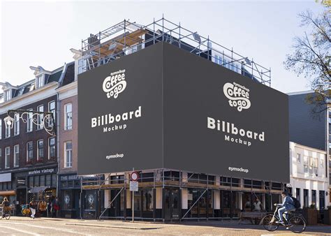 Free Two-Sided Billboard Mockup Download