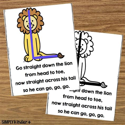 Uppercase Letter L Alphabet Poem - Simply Kinder Plus - Worksheets Library