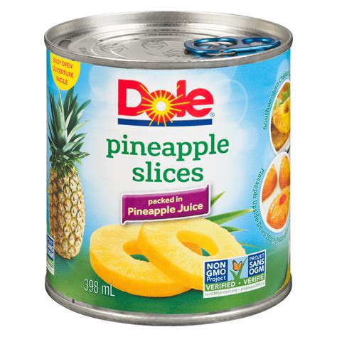 Canned Pineapple Slices in Pineapple Juice - Dole® Sunshine