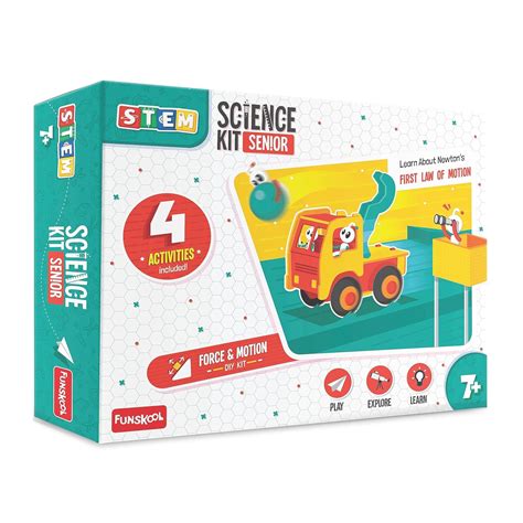 Buy Funskool-STEM -Science Kit Senior, Force and Motion, Educational ...