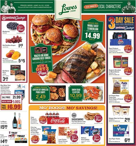 Lowes Foods Weekly Ad (7/1/26 - 7/7/26) Grocery Sales