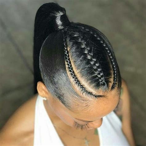 Weave Ponytail Hairstyles, Hair Ponytail Styles, Sleek Ponytail, Cute ...