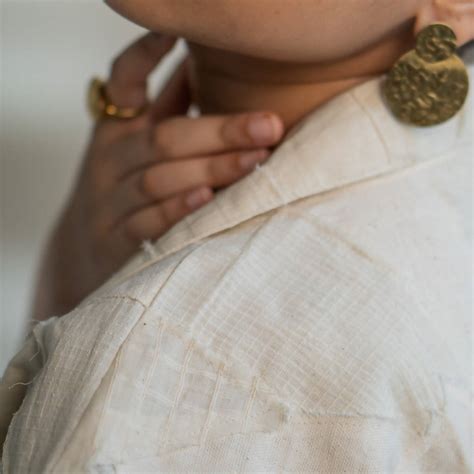 Dawning Upcycled Collared Vest | Upcycled Cotton Vest – REFASH