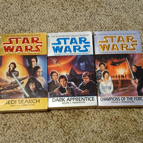 Star Wars, The Jedi Academy Trilogy! Great... - Depop