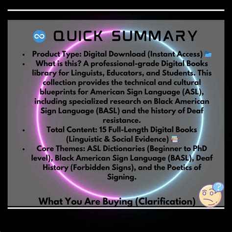 ASL & Black American Sign Language Library - Etsy Portugal