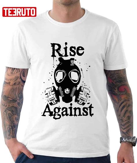 Mask Punk Rock Rise Against Band Unisex Hoodie - Teeruto