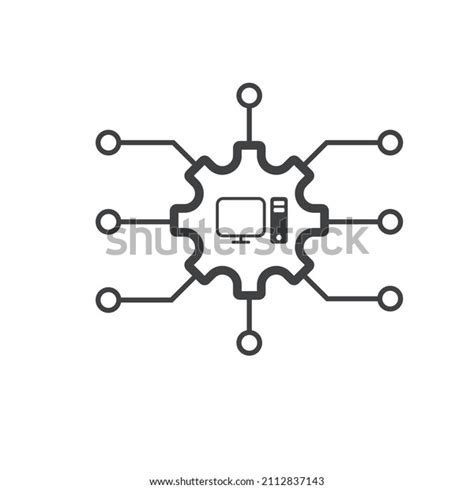 Computer System Icon Vector 的图像结果