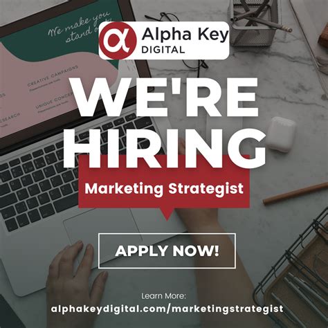 Digital Marketing Strategist (Full-Time/Benefits) - Alpha Key Digital
