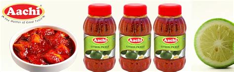 Aachi Citron Pickle, 500g : Amazon.in: Grocery & Gourmet Foods