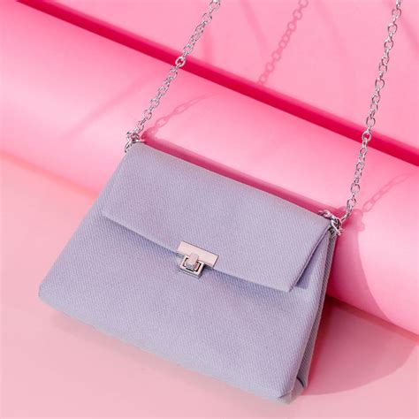 Buy EcoRight Purple Mini Chain Sling Bag Online