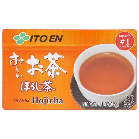 Oi Ocha Premium Japanese Hojicha Tea Bags, 32g (20 Tea sachets | Japan ...