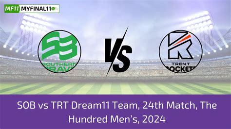 SOB vs TRT Dream11 Prediction Today: 24th Match Pitch Report, and ...