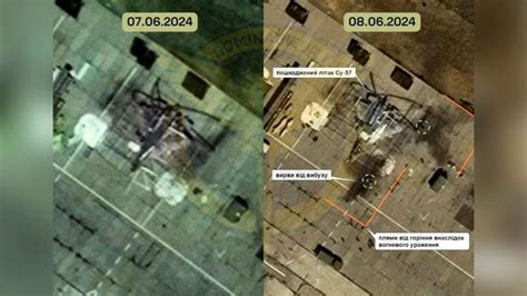 Ukraine says deep drone strike destroys rare Russian Su-57 stealth ...