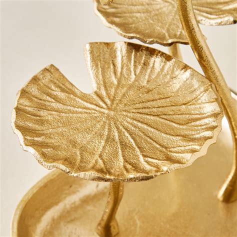 Buy Soma Pema Aluminium Lotus Trinket Platter from Home Centre at just ...