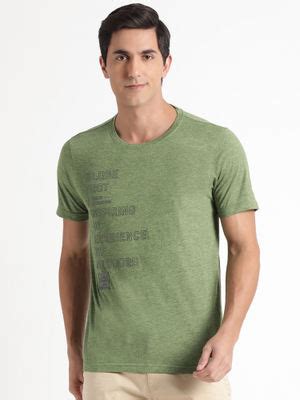 Buy Wildcraft Men Regular Fit Kooltex Crew T-Shirt with Textography Online