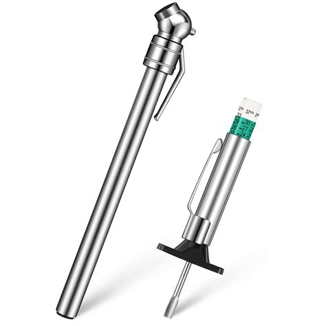 Buy 2 Pieces Tyre Safety Kit Include Tyre Tread Depth Gauge and Tire ...