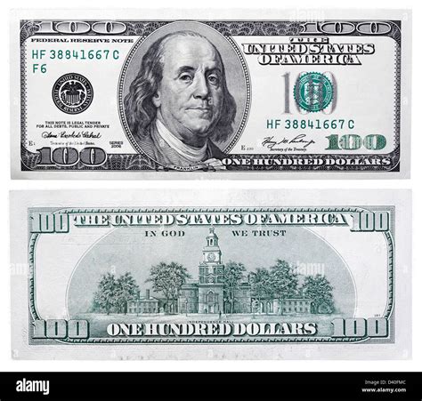 100 dollar bill back hi-res stock photography and images - Alamy