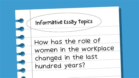 Image result for Informative Writing Topics