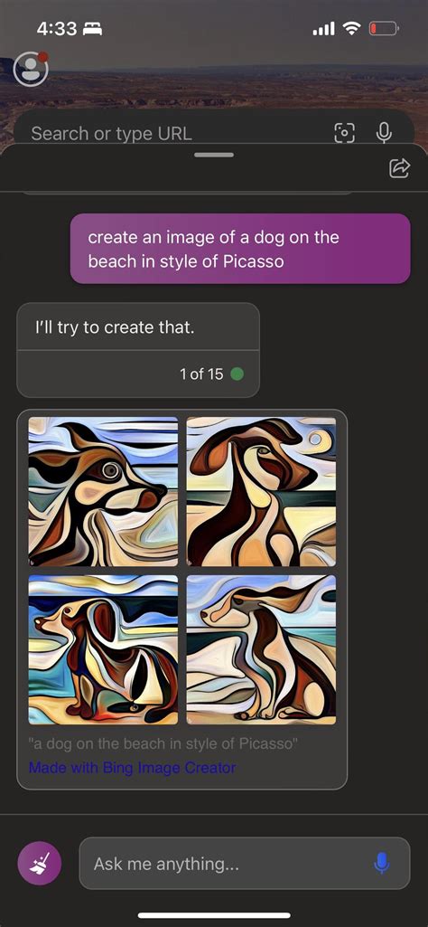 Bing Chat Create 的图像结果