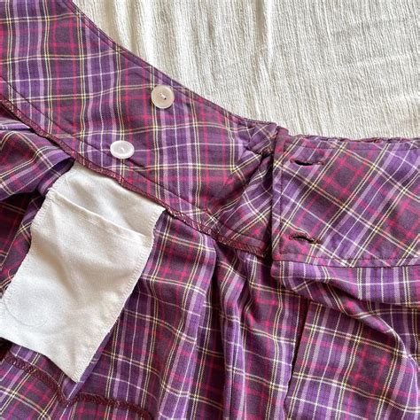 ⭐️ plaid skirt ⭐️ purple plaid skirt in perfect... - Depop