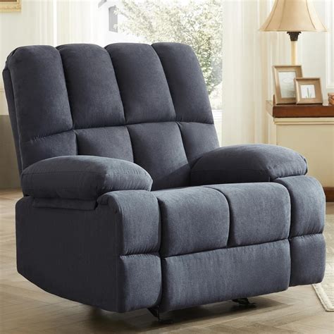 Amazon.com: WILLOVE Oversized Rocker Recliner Chair Extra Wide Rocking ...