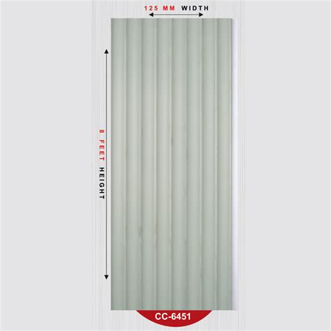 CC - 6451 / CISCON LOUVERS / PASTEL LOUVERS / 8 FT x 5 INCH x 12MM ...