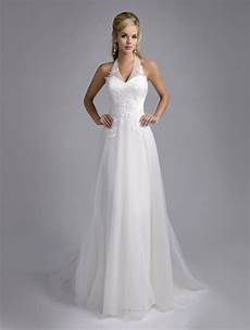 Halter Wedding Dresses by Halter A Line Backless Wedding Dress Bridal Halter Wedding Dresses