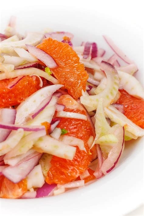Orange, Fennel and Red Onion Salad - The Lemon Bowl®