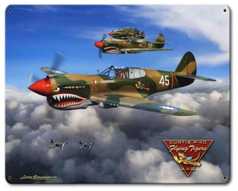 P40 Warhawk Flying Tiger
