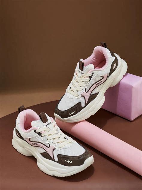 LODGE Off White Women's Sneakers – Campus Shoes