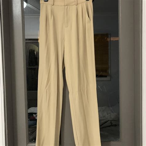 Women's Tan Trousers | Depop