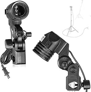 LimoStudio 2 x New Studio AC Socket Light Stand Mount Umbrella Holder ...