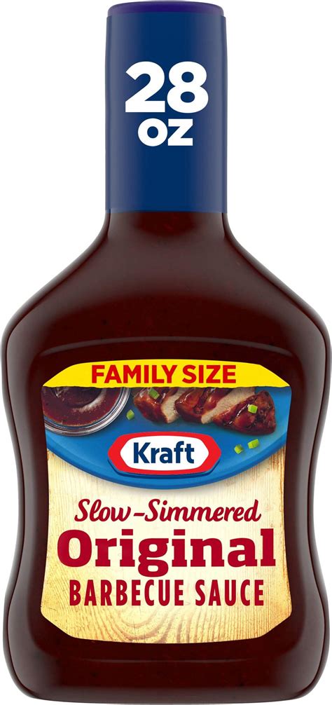 Amazon.com : Kraft Mesquite Smoke Slow-Simmered BBQ Barbecue Sauce (18 ...