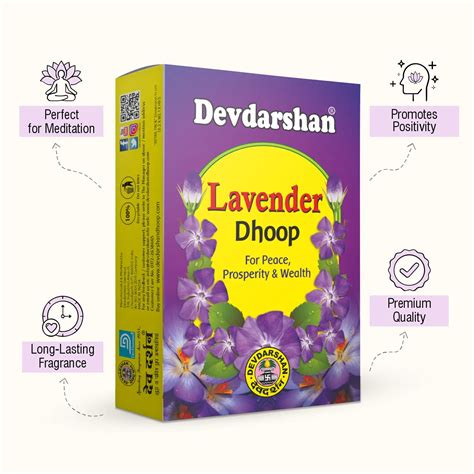 Buy Lavender Wet Dhoop Sticks for Puja - Premium Fragrance – DevDarshan ...