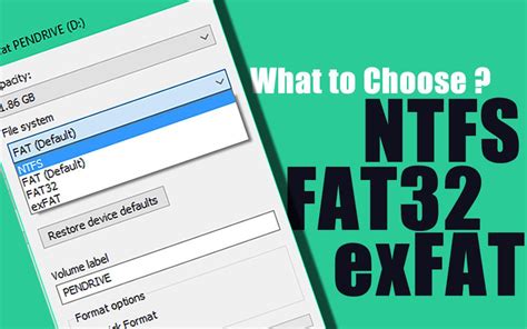 File System Explained Big Difference Between Fat Vs Ntfs Vs Exfat | Hot ...