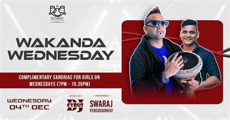 BCB WAKANDA WEDNESDAY, Ground Floor-Sharyans Audeu, Fun cinema Lane ...