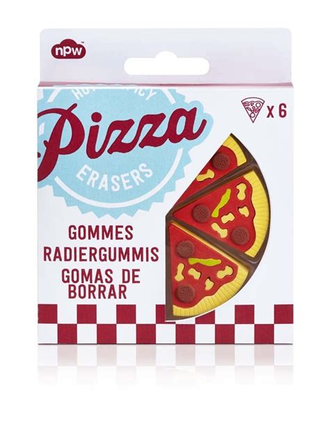 Novelty Pizza Shaped Eraser Set : Amazon.in: Home & Kitchen