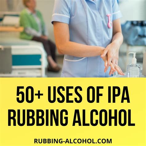 6 Different Kinds Of Rubbing Alcohol and Their Uses - Chemistry Made Fun