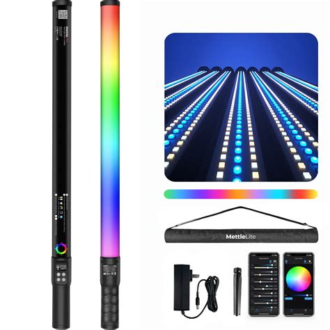 LS800C RGB LED Light Stick Full Color Continuous Output Video Light 3.2 ...