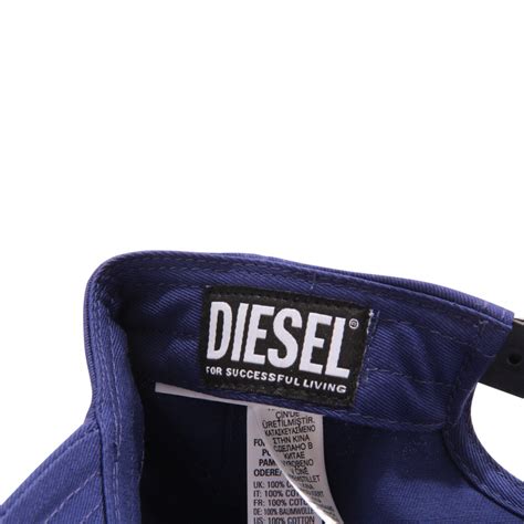 0202AQ cappello uomo DIESEL C-RUNE man baseball hat