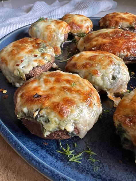 Spinach stuffed mushrooms – Artofit