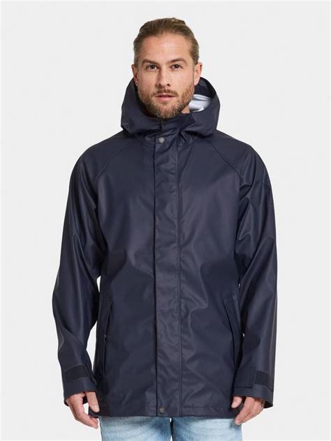 Didriksons Darwin Waterproof & Windproof Jacket, Dark Night Blue