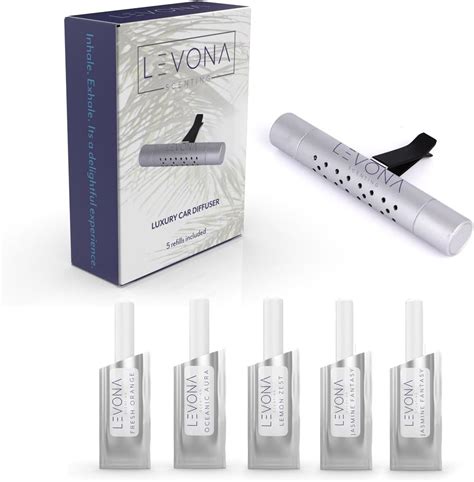 Amazon.com: Levona Scent Car Vent Clips: Car Diffuser for Car - Car ...