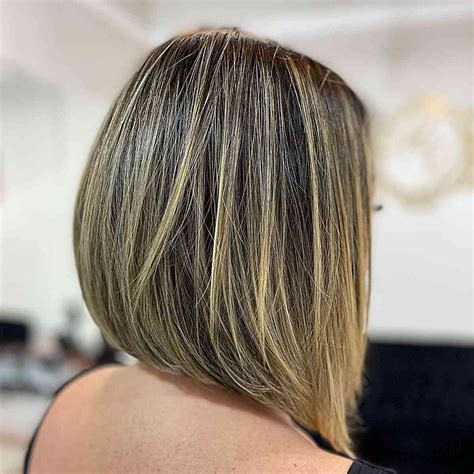 Angled Lob Haircut