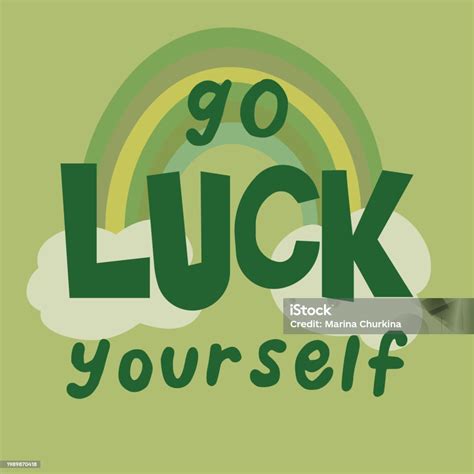 Go Luck Yourself Stock Illustration - Download Image Now - Abstract ...